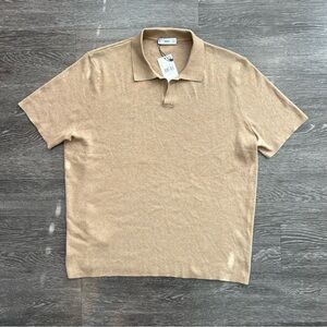 NWT Mango Camel Polo Shirt